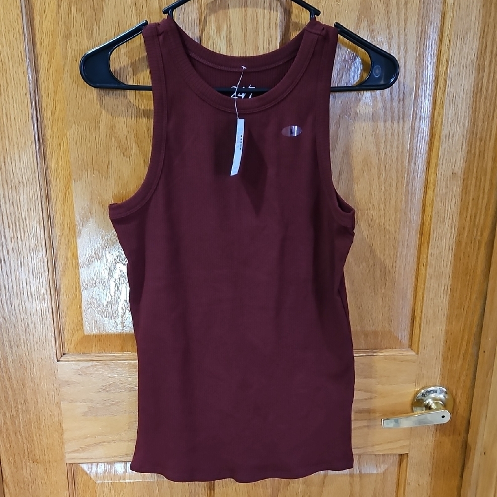 Maurices Women's Burgundy Tank Top